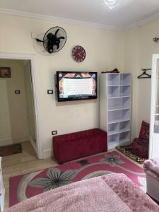 TV a/nebo společenská místnost v ubytování Mody Studio