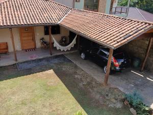 Bygningen som feriehuset ligger i