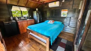 Postel nebo postele na pokoji v ubytování La casa en el Aire