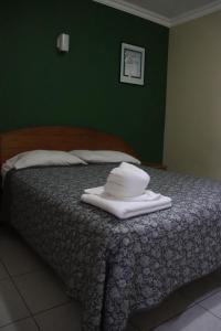 Krevet ili kreveti u jedinici u objektu Hotel Toledo