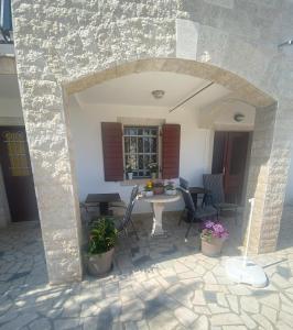Kawasan patio atau luaran di Appartments Grgeta