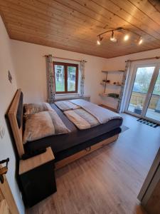 Postel nebo postele na pokoji v ubytování Apartment Auszeit