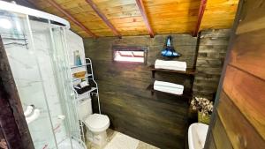 Koupelna v ubytování La casa en el Aire