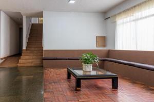 Posezení v ubytování Foz Central Budget Hotel