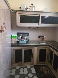 Kuchyň nebo kuchyňský kout v ubytování Ourika atlas home