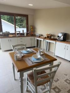 Kuchyň nebo kuchyňský kout v ubytování Summer Wine Friendly Resort