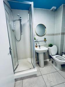 Ванная комната в Unique Studio Flat in City 1111