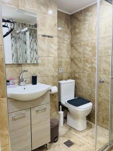 Ένα μπάνιο στο Narek luxury Apartment's