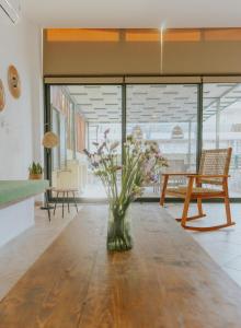 Posezení v ubytování Mnēmes Residence