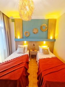 Postel nebo postele na pokoji v ubytování Sureyya Hotel By Kalipso