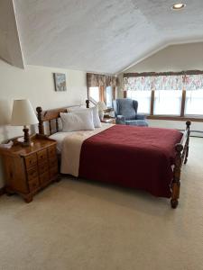 En eller flere senge i et værelse på Nautical Beach Properties