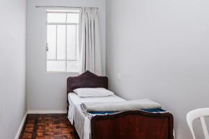 Postel nebo postele na pokoji v ubytování Hotel Pinheirinho