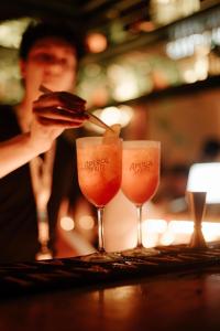 Bebidas em Viajero Lima - Barranco Hostel