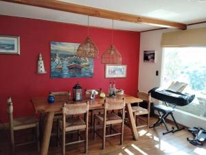 Posezení v ubytování Casa Colibrí, Algarrobo