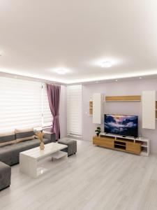 Χώρος καθιστικού στο SD Apartment & Free Parking