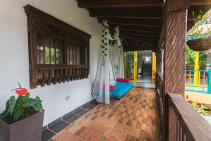 Bazén v ubytování Guatapé Country House Hotel nebo v jeho okolí