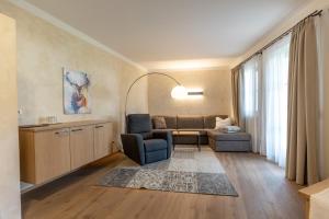Ein Sitzbereich in der Unterkunft Der Unterwirt Guesthouse and Restaurant