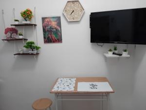 TV a/nebo společenská místnost v ubytování B&B EmaNik