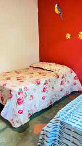 Llit o llits en una habitació de Chacara com lazer completo, Wi-Fi e pet friendly