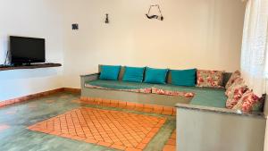 Televisor o centre d'entreteniment de Chacara com lazer completo, Wi-Fi e pet friendly