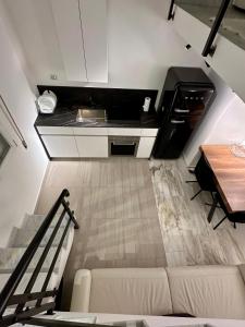 Η κουζίνα ή μικρή κουζίνα στο Luxury apartment