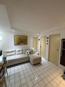 Χώρος καθιστικού στο Apartamento em São José +18 φωτογραφίες