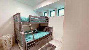 Postel nebo postele na pokoji v ubytování Wunderschönes Apartment direkt am Strand