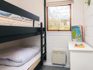 Postel nebo postele na pokoji v ubytování Holiday home Skals VI