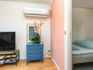 Postel nebo postele na pokoji v ubytování Holiday home Skals VI