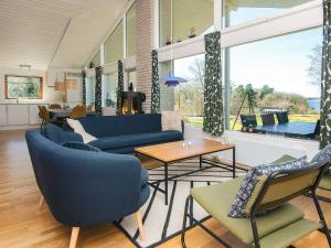 Posezení v ubytování Holiday home Skals VI