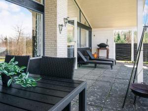 Posezení v ubytování Holiday home Skals VI