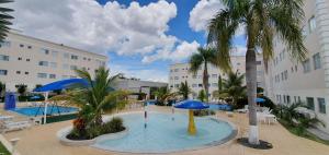 Bazén v ubytování Resort Encontro das Águas - Piscinas Thermal nebo v jeho okolí