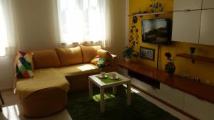 TV a/nebo společenská místnost v ubytování Apartment Mihaela