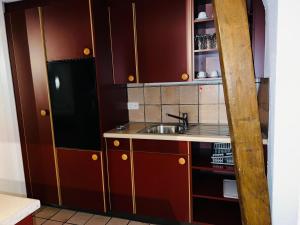 Nhà bếp/bếp nhỏ tại Haus Simplon