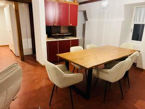 Nhà bếp/bếp nhỏ tại Haus Simplon
