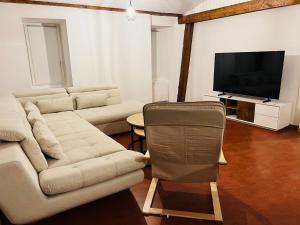 TV/trung tâm giải trí tại Haus Simplon