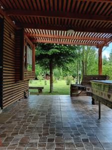 Κήπος έξω από το Brisas del llaima