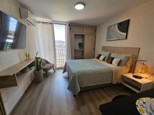 Postel nebo postele na pokoji v ubytování Opal-203 Condominio Confortable en Ecodistrito