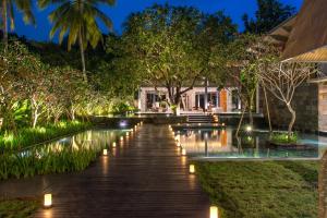 Zahrada ubytování Katamaran Hotel & Resort Lombok