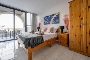 Cama o camas de una habitación en Seaview Escape Summer Nights Guesthouse