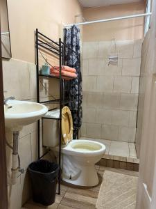 Koupelna v ubytování Apartamento estudio