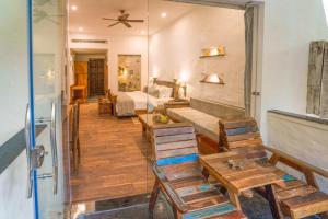 Paatlidun Safari Lodge, Jim Corbett的休息区