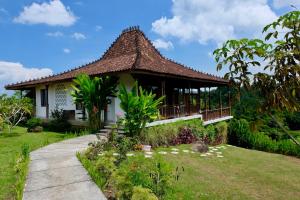Zahrada ubytování Hideaway House Bali