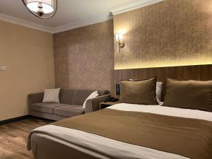 Postel nebo postele na pokoji v ubytování Sultanahmet inn Hotel
