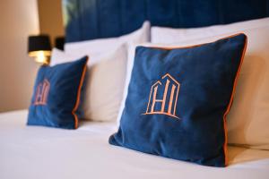 Postel nebo postele na pokoji v ubytování Hotel Ideja