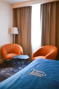 Postel nebo postele na pokoji v ubytování Hotel Ideja