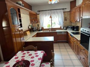 Η κουζίνα ή μικρή κουζίνα στο Villa Evita