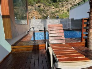 Bazén v ubytování Alanya Bektas Private Villa nebo v jeho okolí