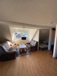 Χώρος καθιστικού στο Cozy studio apartment