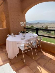 Balkoni atau teres di Sunset View Mojacar